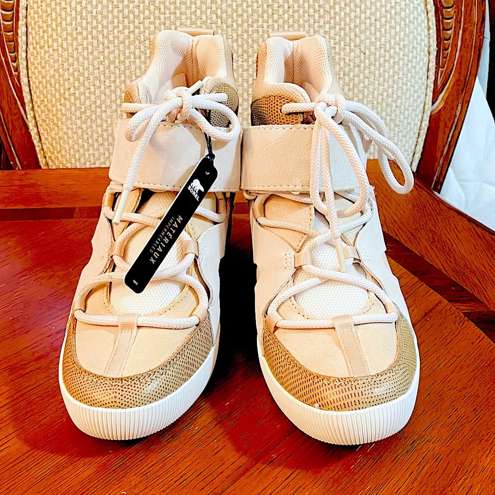 Sorel Wedge Ankle Sneakers